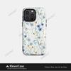 Funda Floral Popular para iPhone de Ultramar 17 Película Cubierta Protectora Dos en Uno iPhone Air Mate Sensación de Alta Gama