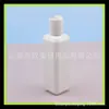 Frasco quadrado branco de 100ml Frasco de emulsão Frasco quadrado para shampoo Frasco de amostra para detergente Frasco de água de rosas pura de 100ml