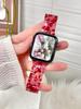 Adecuado para appIeiwatch123456789 Pulsera de Resina Cadena de Cuentas Correa de Apple Moda Universal