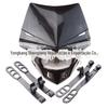 Preto H4 LED 12v 35W farol motocross ATV tampa halogênio indicador carenagem