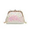 Bolsa de Cartera con Cadena de Moda de Nicho de Comercio Exterior para Mujer 2026 Nueva Bolsa de Lentejuelas de Gama Alta Bolso Cruzado de Hombro con Personalidad