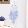 Colgante Atrapasueños Decoración de Carrillón de Viento para Mesita de Noche de Dormitorio Estilo Ins Colgante de Plumas Hecho a Mano Recuerdo de Viaje Venta al por Mayor