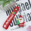 Llavero Navideño Transfronterizo Colgante de Muñeco de Papá Noel Muñeco de Nieve Decoración de Árbol de Navidad Lindo Colgante Pequeño para Mochila Escolar