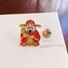 Insignia de Metal Dios de la Riqueza Estilo Chino Atrae Fortuna Festivo Dios de la Riqueza de las Cinco Direcciones Broche Pin Conmemorativo de Vacaciones de Año Nuevo Regalo