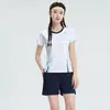 Traje de Uniforme de Voleibol para Hombres y Mujeres, Ropa Deportiva de Voleibol de Manga Corta, Uniforme Profesional Transpirable de Secado Rápido para Equipo de Partido de Voleibol con Estampado y Número