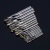 Fabricantes de brocas helicoidales de vástago recto de carburo al por mayor para acero inoxidable, cobre, hierro, metal, para abrir agujeros, broca con cabeza de aleación 3-20 mm