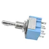 Interruptor Basculante Mts-202 de 6 Pines, 2 Posiciones, 3 Posiciones, Interruptor Basculante Giratorio, Interruptor para Accesorios de Producción Electrónica