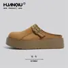Zapatos Birkenstock Estilo Global Retro Old Money para Mujer 2026 Nuevas Mocasines Cerrados de Primavera para Uso en Exteriores