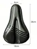 Funda Impermeable Universal de Cobertura Total para Asiento de Bicicleta, Cojín de Asiento de Silicona Engrosado Antideslizante Ultrasuave, Equipo de Ciclismo Lanqi