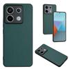 Adecuado para Funda de Teléfono Red Rice A3 Glory X8A Color Sólido Patrón de Cuero Funda Protectora Resistente a Caídas 1 NORD Funda de Teléfono de Color