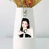Llavero Acrílico Doble Cara con Fondo Blanco Puro para Decoración de Mochila, Similar a Artículos Tendencia de Tiktok