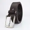 Cinto de Couro Versátil para Homens de Meia-idade e Jovens, Resistente ao Desgaste, Durável, com Fivela, para Moda Business
