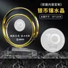 Trofeo de Cristal con Moneda de Plata Incrustada Medalla Conmemorativa de Plata Esterlina Moneda de Oro Oro Puro Listado Regalo de Aniversario Recuerdo de Jubilación