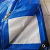Lona de Plástico de 60-260g, Impermeable, a Prueba de Lluvia, a Prueba de Sol, Engrosada, Resistente al Desgarro, Resistente al Desgaste, Lona Exterior