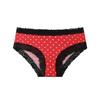 Ropa interior de mujer con ribete de encaje para Halloween Día de San Valentín Transfronteriza Calzones de Murciélago Araña Fiesta de Terror Venta Directa de Fábrica