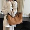 Bolsa Tote de Ombro com Estampa de Leopardo Moda Estilo Coreano 2026 Nova Bolsa de Mão Casual Retrô Bolsa de Ombro Colorida Tendência