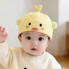 Chapéu de Sol para Bebê para Primavera e Outono, Boné fino de Secagem Rápida com Proteção Solar para Meninos e Meninas, Boina Amarela de Pato para Menininhas