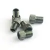 Adaptador de válvula de liga de alumínio para bicicleta de válvula francesa para americana para bicicletas de estrada, bicicletas de marcha fixa, adaptador de válvula francesa para válvula americana, acessórios adaptadores de cobre estilo francês