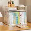Estante de almacenamiento de escritorio para clasificación por materia, almacenamiento de archivos de oficina, organizador de libros de escritorio, estantería vertical de varias capas