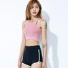 Esportes roupas íntimas mulheres à prova de choque corrida empurrar para cima moldando alta força roupas de treino de beleza feminina beleza colete traseiro sutiã desgaste externo