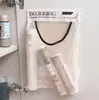 Rede de Armazenamento de Sacolas Plásticas de Parede com Fechos de Velcro para Uso Doméstico, Suporte de Rack de Sacola para Armazenamento Diversos de Cozinha de Grande Capacidade