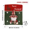 Fundas para Mesa y Sillas Dibujos Animados Papá Noel Muñeco de Nieve Fundas para Sillas Decoración del Hogar Venta al por Mayor Fundas para Sillas de Navidad