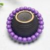 Pulsera de cuentas de calabaza imitación Mica púrpura círculo sencillo multicírculo Pulsera cadena de suéter 108 hombres y mujeres fila de mano suministro en vivo