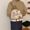 Estudiante 2026 Mochila de Viaje Pequeña de Nicho Lunares Linda para el Trabajo Mochila de Dibujos Animados Nuevo Estilo para Mujer Lazo