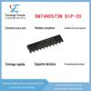 Novo 74HC573 SN74HC573N em linha DIP-20 Octave Classe D 3-state Latch Porta de silício de alta velocidade