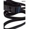 Correia Dentada HTDS5M14MXLXH Poliuretano Fio de Aço Aberta DH8M Borracha Dente Dupla Face Correia Dentada