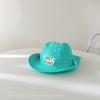 Sombrero de Pescador de Secado Rápido para Niños Estilo Coreano Estilo Occidental Bebé Viaje Combinable Sombrero de Montañismo Primavera y Verano Sombrero Parasol de Ala Ancha