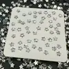 Diamantes de Uñas Coloridos de Fondo Plano, Diamantes de Forma Especial, Estrellas de Cinco Puntas, Gotas de Agua, Corazones de Durazno, Diamantes para Uñas, Pegatinas de Joyería para Uñas DIY