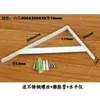 Soporte de hierro soporte de madera simple soporte triangular estante de ángulo recto estante de pared