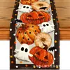 Toalha de Mesa de Halloween Transfronteiriça, Toalha de Mesa de Feriado de Alta Qualidade, Decoração de Cena com Estampa de Natal, Decoração para Mesa de Jantar da Sala de Estar Personalização