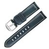 Reloj de cuero con detalles encerados y aceite, pulsera de piel de vaca, hebilla de reloj retro 21, 22 y 24, correa de cuero para hombre.