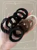 Anillo para Toalla Grueso de Alta Elasticidad, Goma para el Cabello Sin Costuras para Mujeres, Cola de Caballo Alta, Cuerda para el Cabello de Bola, Sin Daño al Cabello, Goma Elástica para el Cabello