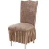 ¡Guau! Funda de Silla Personalizada con Falda de Gasa de Burbujas, Cobertura Total Todo en Uno para Sillas de Sala de Estar, Funda de Silla Universal Gruesa Estilo Ins