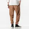 Pantalones Casuales de Hombre Sueltos Lavados Estilo Japonés para Primavera y Otoño Pantalones Cónicos de Pana Estilo Chino Pantalones de Moda para Hombre