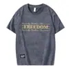 Camiseta de Seda de Hielo para Hombre 2025 Nuevo Estilo Americano Marca de Moda Cuello Redondo Manga Corta Holgada Casual Estilo de Hong Kong Manga Corta Ins Verano