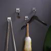 Gancho de Acero Inoxidable 304 sin Perforaciones Autoadhesivo para Pared de Baño Cocina Gancho de Tablero Cuadrado Adhesivo Transfronterizo Amazon
