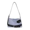 Bolso de Hombro con Cinturón Nuevo de Moda Primavera 2026 para Mujer, Bolso Cruzado de Moda para Viajar, Versátil Bolso Dumpling de Bloque de Color
