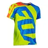 Camiseta Greenway para Trail Running, Camiseta Multicolor de Zorro, Manga Corta 100% Algodón, Nueva de Verano Casual Manga Corta, Secado Rápido, Transpirable, a Prueba de Sudor Manga Corta