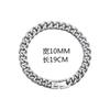 Pulsera de Moda para Hombre de Estilo Coreano Hiphop Acero de Titanio Pulsera Hip-Hop para Pareja para Mujer Simple Elegante Estilo Frío Joyería de Mano