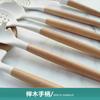 Espátula de silicona transfronteriza, cuchara sopera, juego de 11 piezas, espátula de silicona antiadherente, utensilios de cocina de silicona de grado alimenticio, disponible al por mayor
