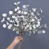Folhas de Eucalipto Novas Fornecimento Transfronteiriço Acessórios para Arranjo de Flores Amazonia Folhas de Eucalipto Plantas Verdes Estilo Floresta Estilo Nórdico Flores Artificiais