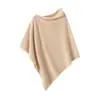 Consinee Fio 100% Caxemira Feminino Elegante da Moda Estilo Old Money Manto Xale Roupa de Exterior Casual
