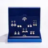 Set de Aretes de Plata S925 para Usar Toda la Semana, Estilo Elegante y de Alta Gama, Aretes de Perlas Inspirados en Chanel, Regalo de Cumpleaños para Novia