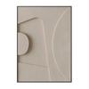 Pintura Decorativa Moderna Nórdica para Sala de Estar Abstracta Tridimensional Cóncava-convexa Póster para Dormitorio Pintura sin Marco Amazon