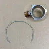 Clipe de Fixação para Alça de Máquina de Café é Adequado para Máquinas de Café Semiautomáticas Huajia/Gemile/Lelit/Etc