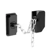 Cerradura de Seguridad para Niños, Ajustable, Sin Taladro, Multifuncional, para Ventanas Correderas, Cajones de Refrigerador, Puertas Correderas, Limitador de Pestillo, Cerradura de Ventana de Cadena